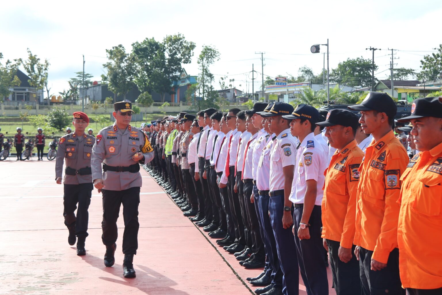 Kalolda Kaltara Pimpin Upacara